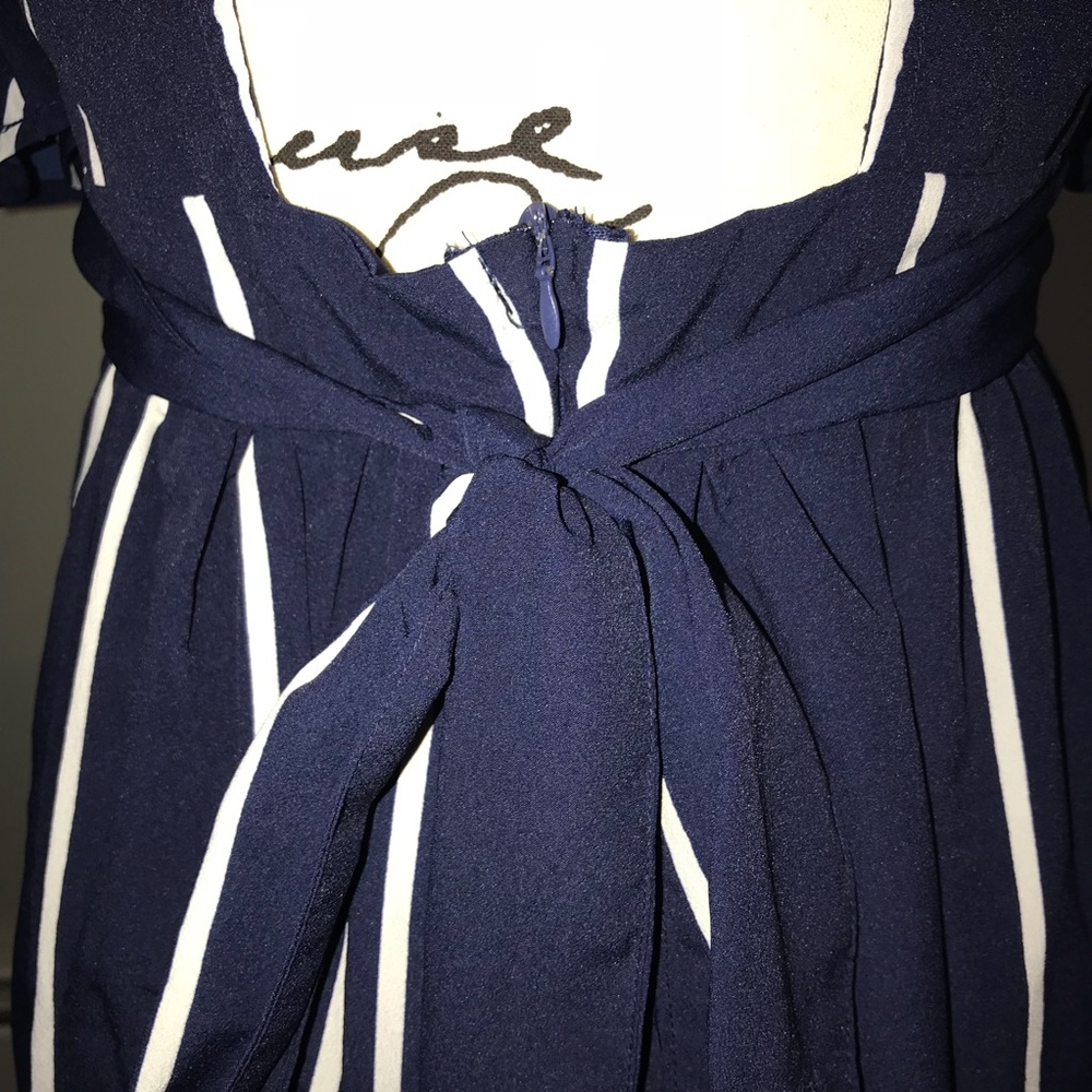 Striped skirted romper - Picture 5 of 5